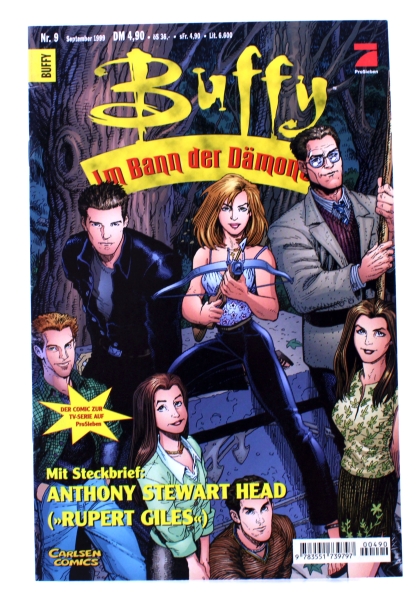 Buffy Im Bann der Dämonen Comic Nr. 9 (Comic-Cover)